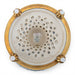 Danny's Fine Porcelain Home Decor Danny's Fine Porcelain Porcelain Pierced Pedestal Bowl with Bronze Ormolu - Blue Scroll