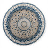 Danny's Fine Porcelain Home Decor Danny's Fine Porcelain Porcelain Pierced Pedestal Bowl with Bronze Ormolu - Blue Scroll