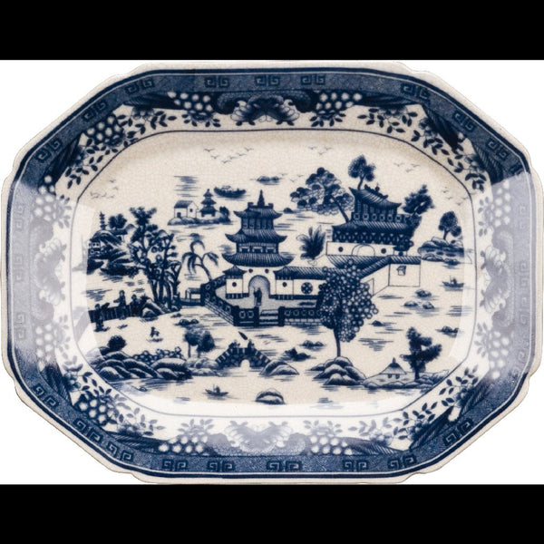 Danny's Fine Porcelain Home Decor Danny's Fine Porcelain Porcelain Platter - Blue Willow