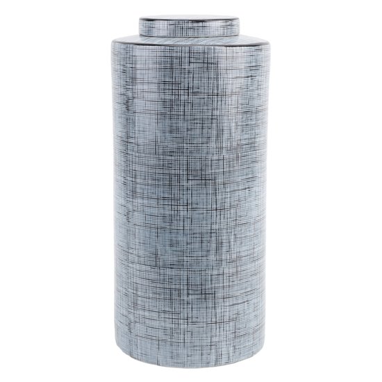 Danny's Fine Porcelain Home Decor Danny's Fine Porcelain Porcelain Rectangular Box - Geometric Lines [limited Edition] - CLOSEOUT SAMPLE SALE