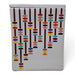 Danny's Fine Porcelain Home Decor Danny's Fine Porcelain Porcelain Rectangular Box - J431rectangular White Box Featuring An Abstract - CLOSEOUT SAMPLE SALE
