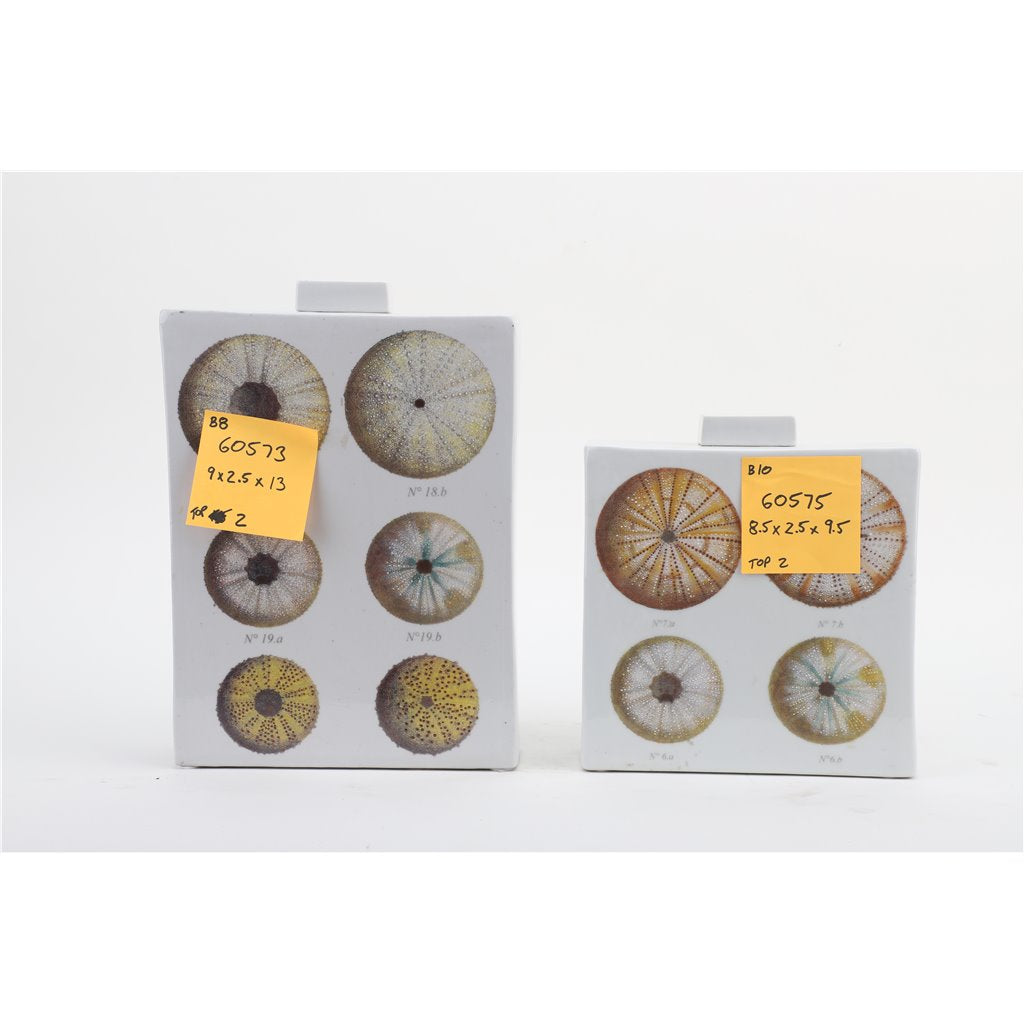 Danny's Fine Porcelain Home Decor Danny's Fine Porcelain Porcelain Rectangular Jar - [Limited Edition] 60573