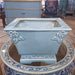 Danny's Fine Porcelain Home Decor Danny's Fine Porcelain Porcelain Rectangular Planter - Sky Blue (small)