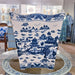Danny's Fine Porcelain Home Decor Danny's Fine Porcelain Porcelain Rectangular Waste Bin In Blue Willow Pattern 14252