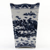 Danny's Fine Porcelain Home Decor Danny's Fine Porcelain Porcelain Rectangular Waste Bin In Blue Willow Pattern 14252