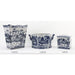 Danny's Fine Porcelain Home Decor Danny's Fine Porcelain Porcelain Rectangular Waste Bin In Blue Willow Pattern 14252