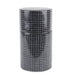 Danny's Fine Porcelain Home Decor Danny's Fine Porcelain Porcelain Round Box - Black and Grey Geometric Pattern [limited Edition] - CLOSEOUT SAMPLE SALE