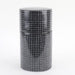 Danny's Fine Porcelain Home Decor Danny's Fine Porcelain Porcelain Round Box - Black and Grey Geometric Pattern [limited Edition] - CLOSEOUT SAMPLE SALE