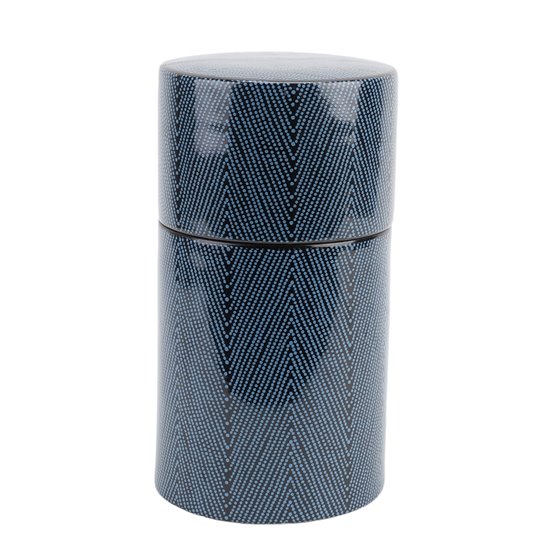 Danny's Fine Porcelain Home Decor Danny's Fine Porcelain Porcelain Round Box - Geometric Dots [limited Edition] - CLOSEOUT SAMPLE SALE