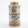 Danny's Fine Porcelain Home Decor Danny's Fine Porcelain Porcelain Round Jar - Florals [limited Edition] - CLOSEOUT SAMPLE SALE