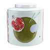 Danny's Fine Porcelain Home Decor Danny's Fine Porcelain Porcelain Round Jar - Garden Two [limited - CLOSEOUT SAMPLE SALE
