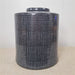 Danny's Fine Porcelain Home Decor Danny's Fine Porcelain Porcelain Round Jar Geometric Pattern – B671 - CLOSEOUT