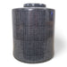 Danny's Fine Porcelain Home Decor Danny's Fine Porcelain Porcelain Round Jar Geometric Pattern – B671 - CLOSEOUT