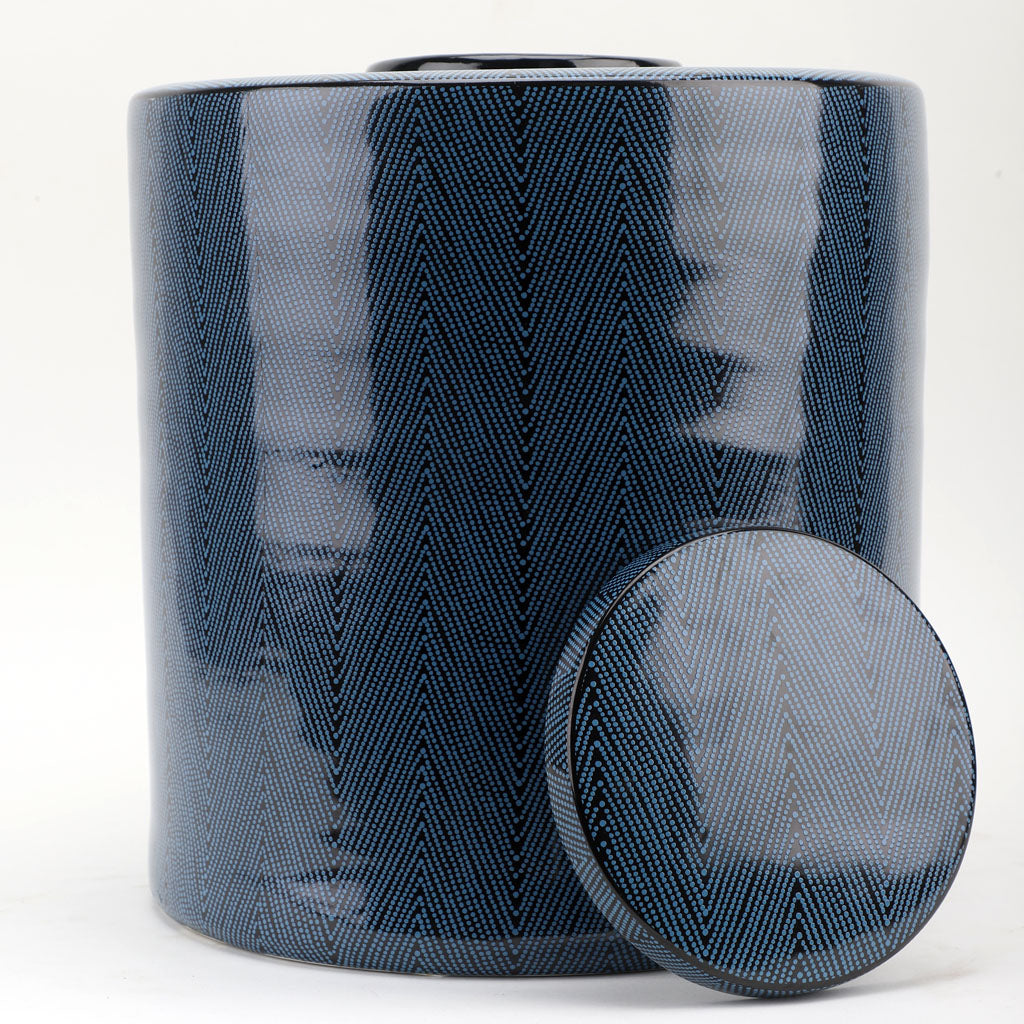 Danny's Fine Porcelain Home Decor Danny's Fine Porcelain Porcelain Round Jar - [Limited Edition] 60465