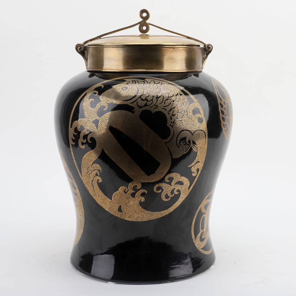 Danny's Fine Porcelain Home Decor Danny's Fine Porcelain Porcelain Round Jar - [Limited Edition] 60615