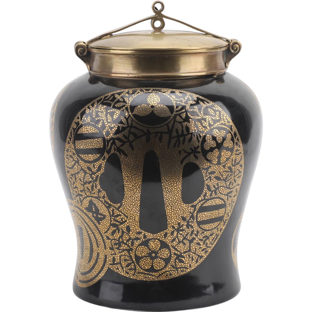 Danny's Fine Porcelain Home Decor Danny's Fine Porcelain Porcelain Round Jar - [Limited Edition] 60709