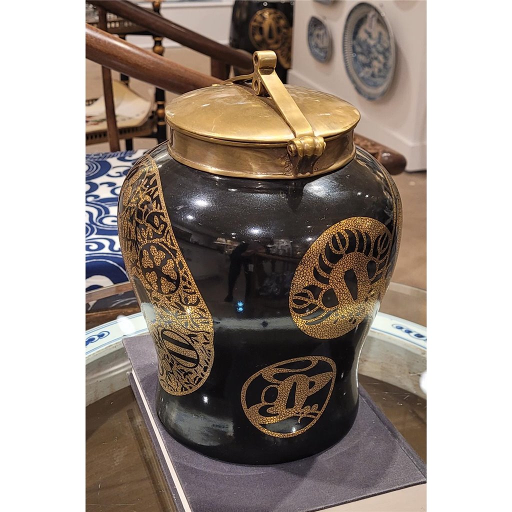 Danny's Fine Porcelain Home Decor Danny's Fine Porcelain Porcelain Round Jar - [Limited Edition] 60709