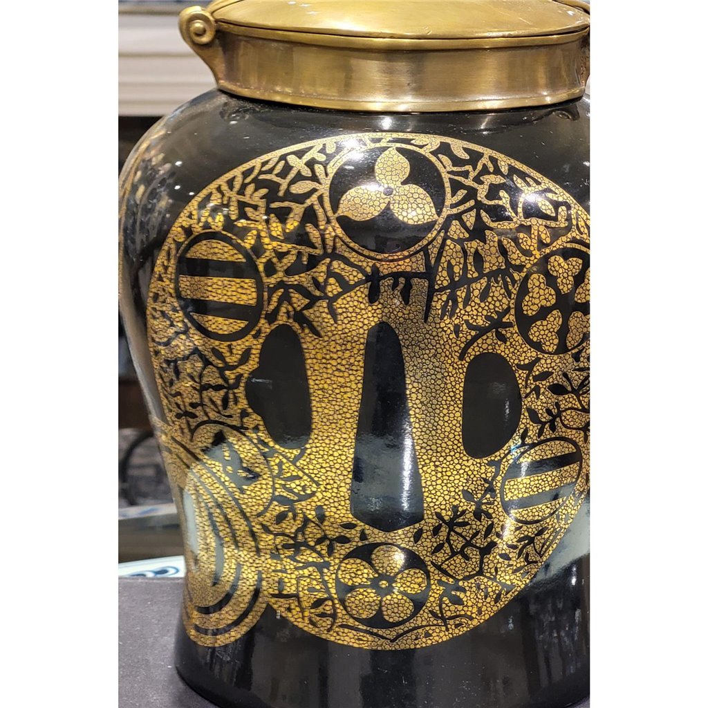 Danny's Fine Porcelain Home Decor Danny's Fine Porcelain Porcelain Round Jar - [Limited Edition] 60709