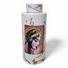 Danny's Fine Porcelain Home Decor Danny's Fine Porcelain Porcelain Round Jar Portrait Iii - B876 - CLOSEOUT SAMPLE SALE