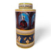 Danny's Fine Porcelain Home Decor Danny's Fine Porcelain Porcelain Round Jar Portrait V - B809 - CLOSEOUT SAMPLE SALE