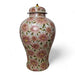 Danny's Fine Porcelain Home Decor Danny's Fine Porcelain Porcelain Round Jar Pretty Pink Flowers Iii – J296 - CLOSEOUT