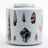 Danny's Fine Porcelain Home Decor Danny's Fine Porcelain Porcelain Round Jar - Shells One [limited - CLOSEOUT SAMPLE SALE