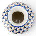Danny's Fine Porcelain Home Decor Danny's Fine Porcelain Porcelain Round Tissue Box-Blue Fishnet