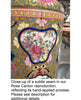 Danny's Fine Porcelain Home Decor Danny's Fine Porcelain Porcelain Round Tissue Box In Rose Medallion Canton