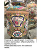 Danny's Fine Porcelain Home Decor Danny's Fine Porcelain Porcelain Round Tissue Box In Rose Medallion Canton