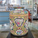 Danny's Fine Porcelain Home Decor Danny's Fine Porcelain Porcelain Round Tissue Box In Rose Medallion Canton