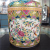 Danny's Fine Porcelain Home Decor Danny's Fine Porcelain Porcelain Round Tissue Box In Rose Medallion Canton