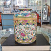Danny's Fine Porcelain Home Decor Danny's Fine Porcelain Porcelain Round Tissue Box In Rose Medallion Canton
