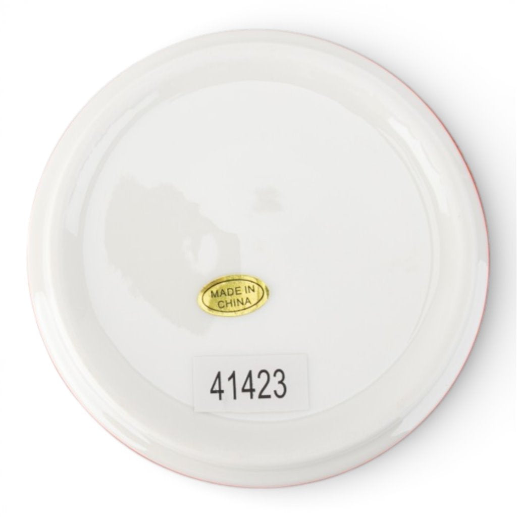 Danny's Fine Porcelain Home Decor Danny's Fine Porcelain Porcelain Round Tissue Box In Rose Medallion Canton