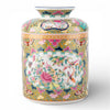 Danny's Fine Porcelain Home Decor Danny's Fine Porcelain Porcelain Round Tissue Box In Rose Medallion Canton
