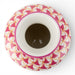 Danny's Fine Porcelain Home Decor Danny's Fine Porcelain Porcelain Round Tissue Box-Pink Fishnet