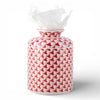 Danny's Fine Porcelain Home Decor Danny's Fine Porcelain Porcelain Round Tissue Box-Pink Fishnet