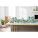 Danny's Fine Porcelain Home Decor Danny's Fine Porcelain Porcelain Round Tissue Box-Teal Fishnet