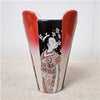 Danny's Fine Porcelain Home Decor Danny's Fine Porcelain Porcelain Round Vase Kimono [le] - A564 - CLOSEOUT SAMPLE SALE