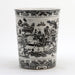 Danny's Fine Porcelain Home Decor Danny's Fine Porcelain Porcelain Round Waste Bin In Black And White Willow Pattern 14229