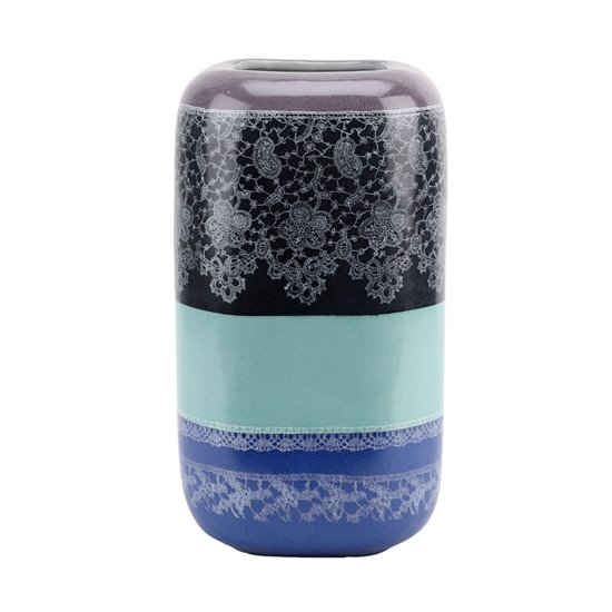 Danny's Fine Porcelain Home Decor Danny's Fine Porcelain Porcelain Rounded Square Vase - 6 [limited - CLOSEOUT SAMPLE SALE
