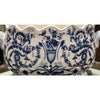 Danny's Fine Porcelain Home Decor Danny's Fine Porcelain Porcelain Scallop Edged Basin - Casey Azure 13971
