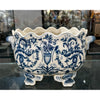 Danny's Fine Porcelain Home Decor Danny's Fine Porcelain Porcelain Scallop Edged Basin - Casey Azure 13971