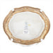 Danny's Fine Porcelain Home Decor Danny's Fine Porcelain Porcelain Scalloped Bowl with Ormolu Base-Tobacco Leaf A Vibrant Porcelain