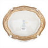 Danny's Fine Porcelain Home Decor Danny's Fine Porcelain Porcelain Scalloped Bowl with Ormolu Base-Tobacco Leaf A Vibrant Porcelain
