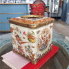 Danny's Fine Porcelain Home Decor Danny's Fine Porcelain Porcelain Square Hinged Tissue Box with Bronze Ormolu - Regency