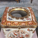Danny's Fine Porcelain Home Decor Danny's Fine Porcelain Porcelain Square Hinged Tissue Box with Bronze Ormolu - Regency
