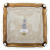 Danny's Fine Porcelain Home Decor Danny's Fine Porcelain Porcelain Square Hinged Tissue Box with Bronze Ormolu - Regency