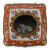 Danny's Fine Porcelain Home Decor Danny's Fine Porcelain Porcelain Square Hinged Tissue Box with Bronze Ormolu - Regency