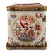 Danny's Fine Porcelain Home Decor Danny's Fine Porcelain Porcelain Square Hinged Tissue Box with Bronze Ormolu - Regency