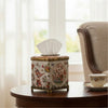 Danny's Fine Porcelain Home Decor Danny's Fine Porcelain Porcelain Square Hinged Tissue Box with Bronze Ormolu - Regency